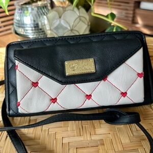 Luv Betsey by Betsey Johnson crossbody wallet/clutch.